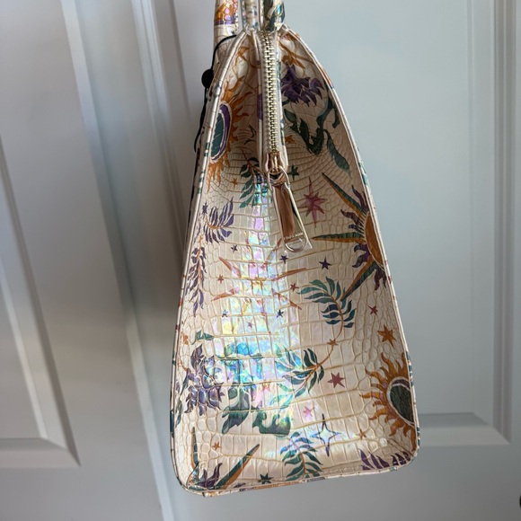 Brahmin Caroline Satchel Vitality Celestial Melbourne Leather - Picture 4 of 9